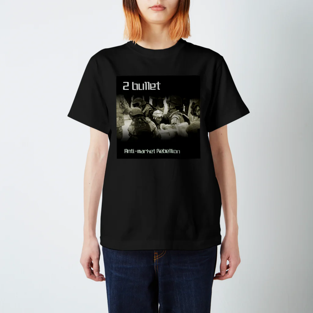 2Bulletの2Bullet "Anti-market Rebellion" スタンダードTシャツ