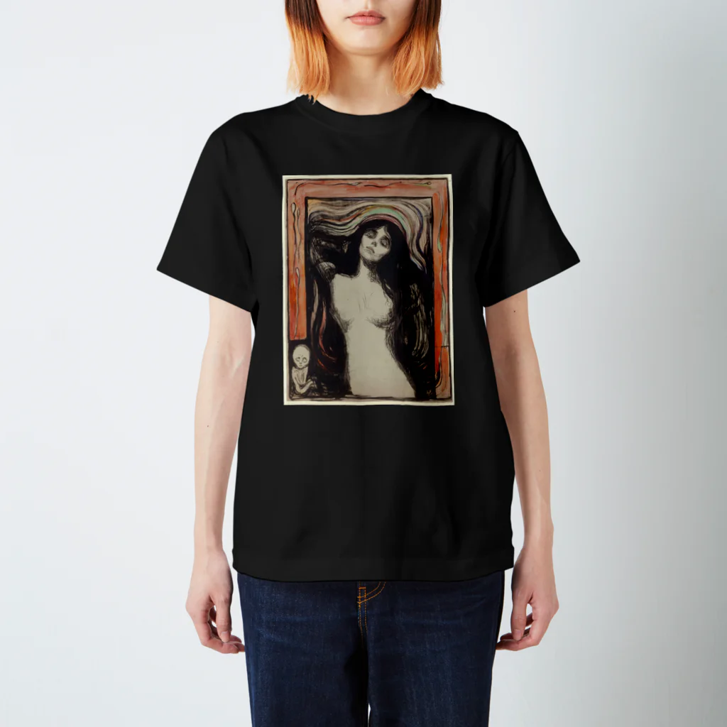 beautiful-worldのムンク マドンナ スタンダードTシャツ