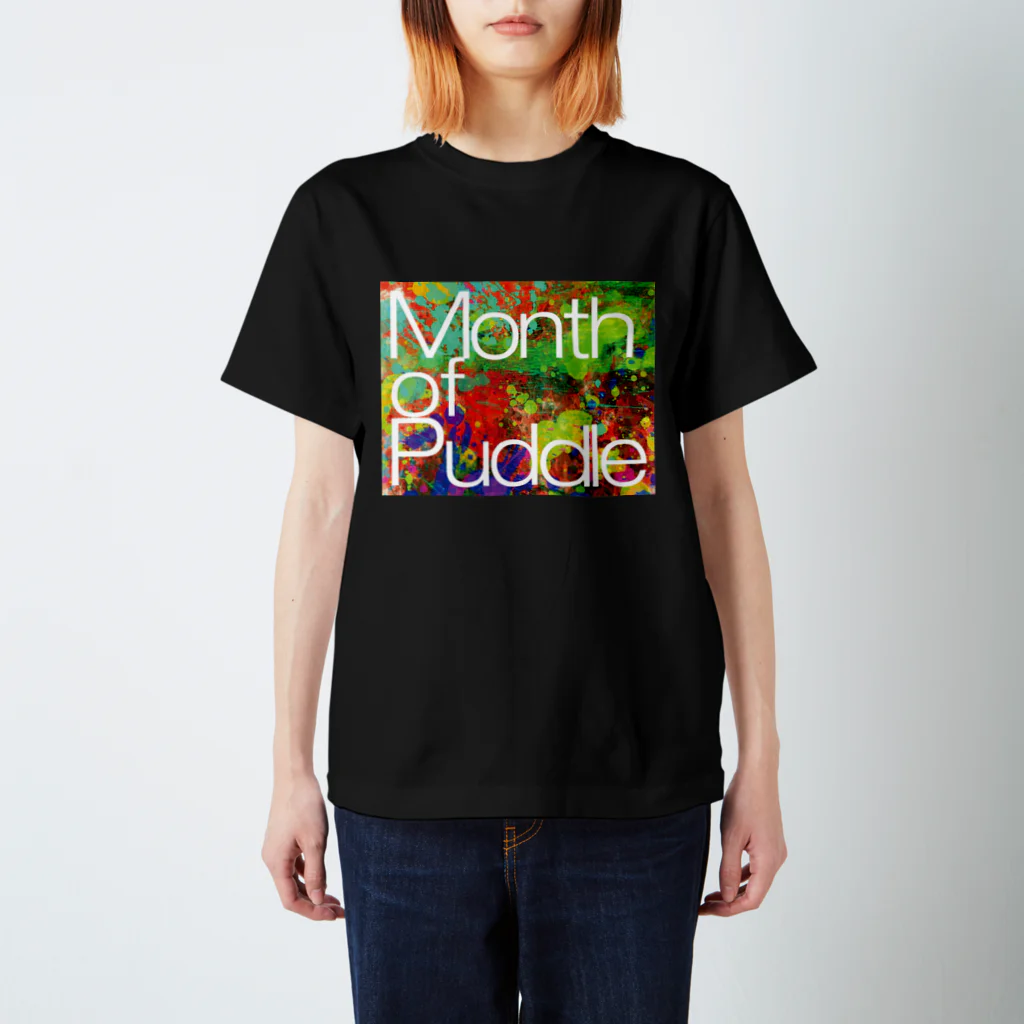 ドラマー TETSU SHOPのMonth of Puddle ロゴ② Regular Fit T-Shirt