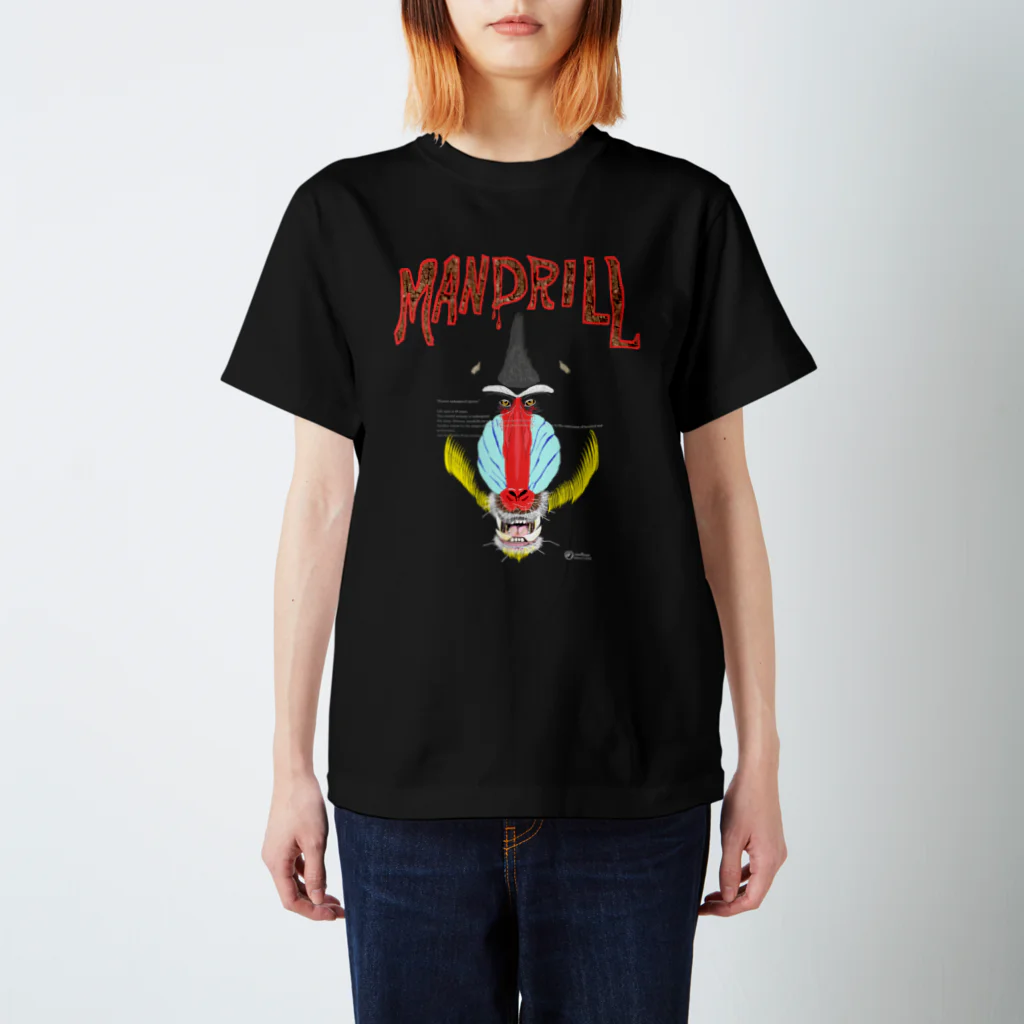 uwotomoのFP【MANDRILL】 スタンダードTシャツ