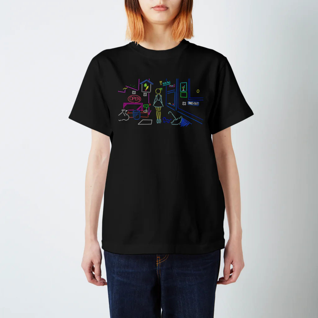 星宮ととの星宮ととネオンライト！ Regular Fit T-Shirt