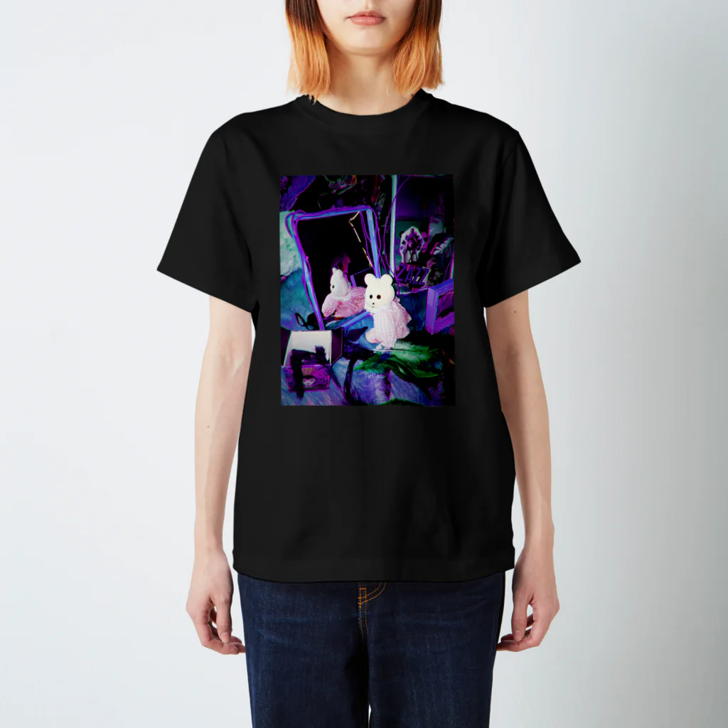 くまきちショップやさんのKmakici x Mirror スタンダードTシャツ