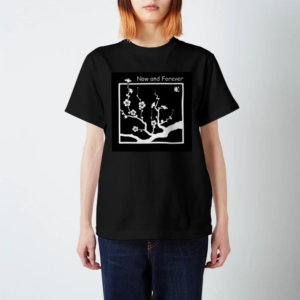 aquaのNow and Forever (bk) スタンダードTシャツ