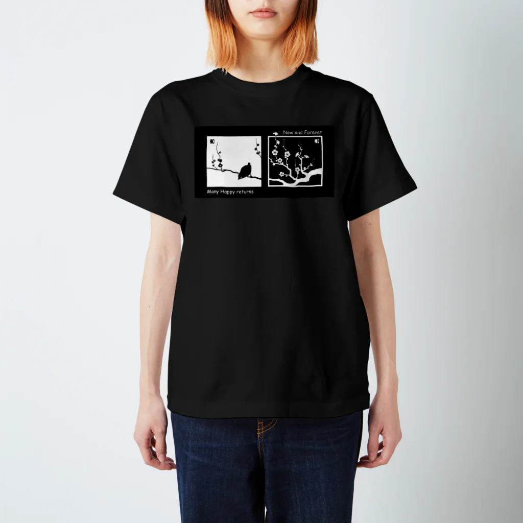 aquaのMany happy returns of the day (bk) Regular Fit T-Shirt