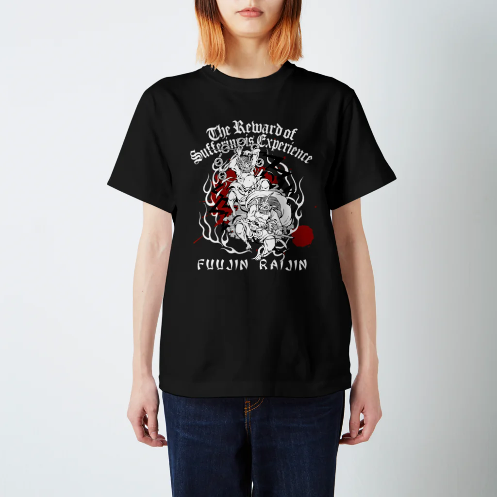 JOKERS FACTORYのFUUJIN RAIJIN  DARK COLOR VERSION スタンダードTシャツ