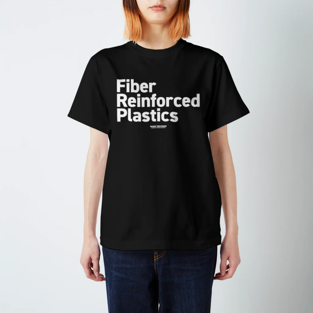 highvoltagewearsのFRP 黒 Regular Fit T-Shirt