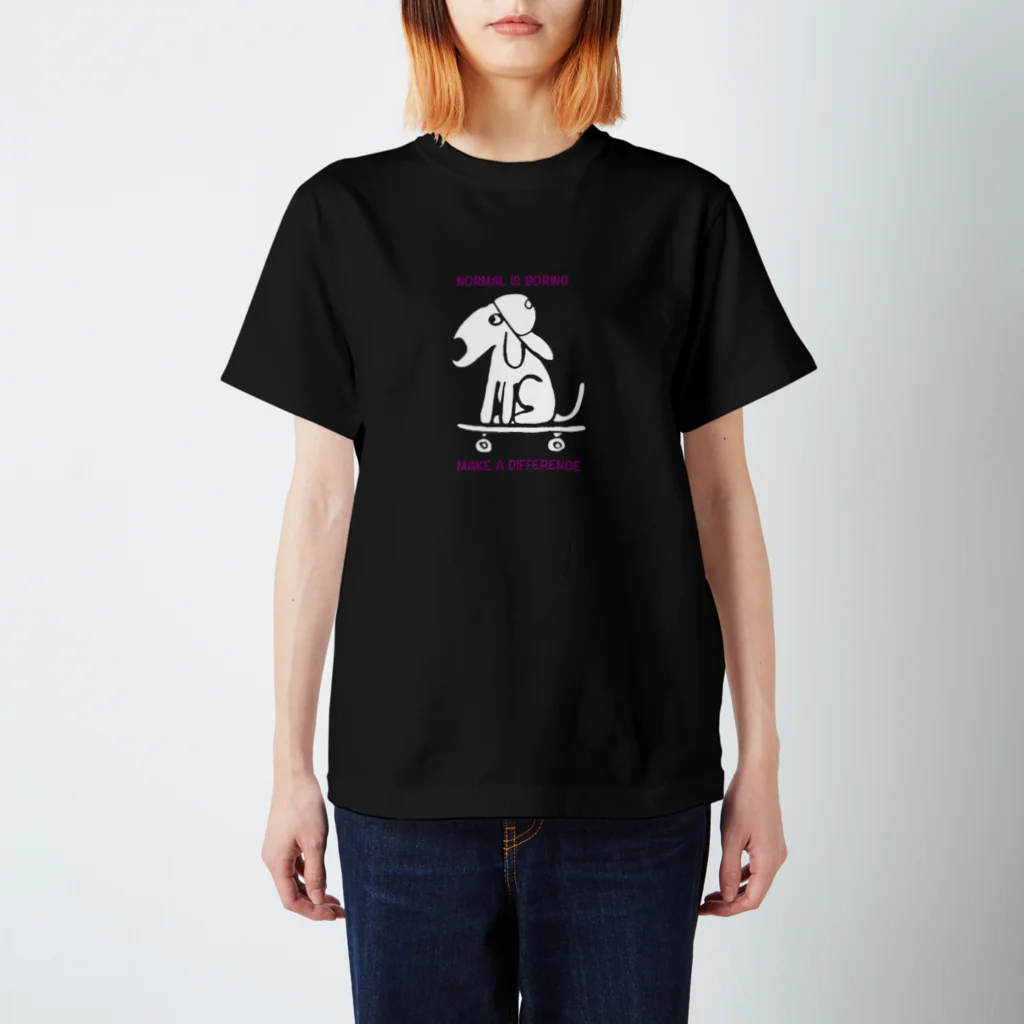komorinのSkater Dog Bigプリント Regular Fit T-Shirt