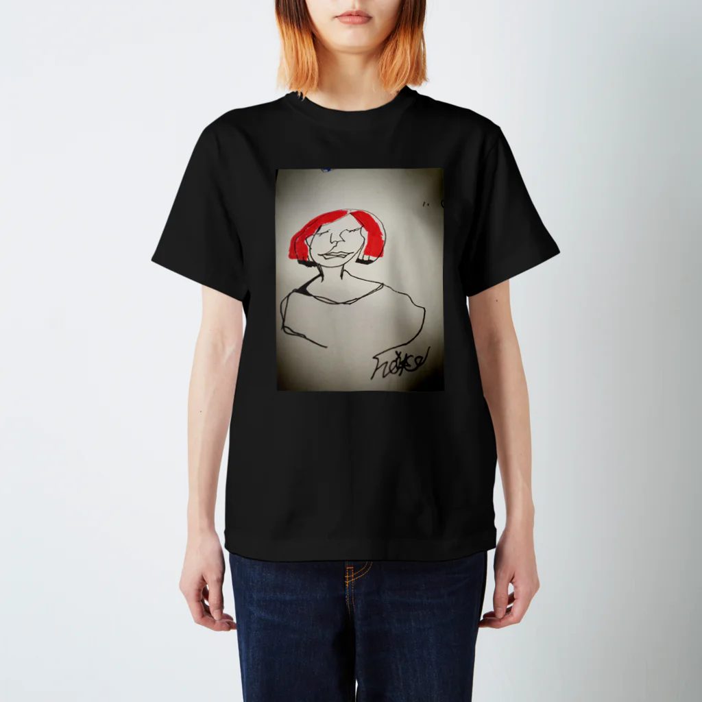 _nrk_のRed Girl... スタンダードTシャツ