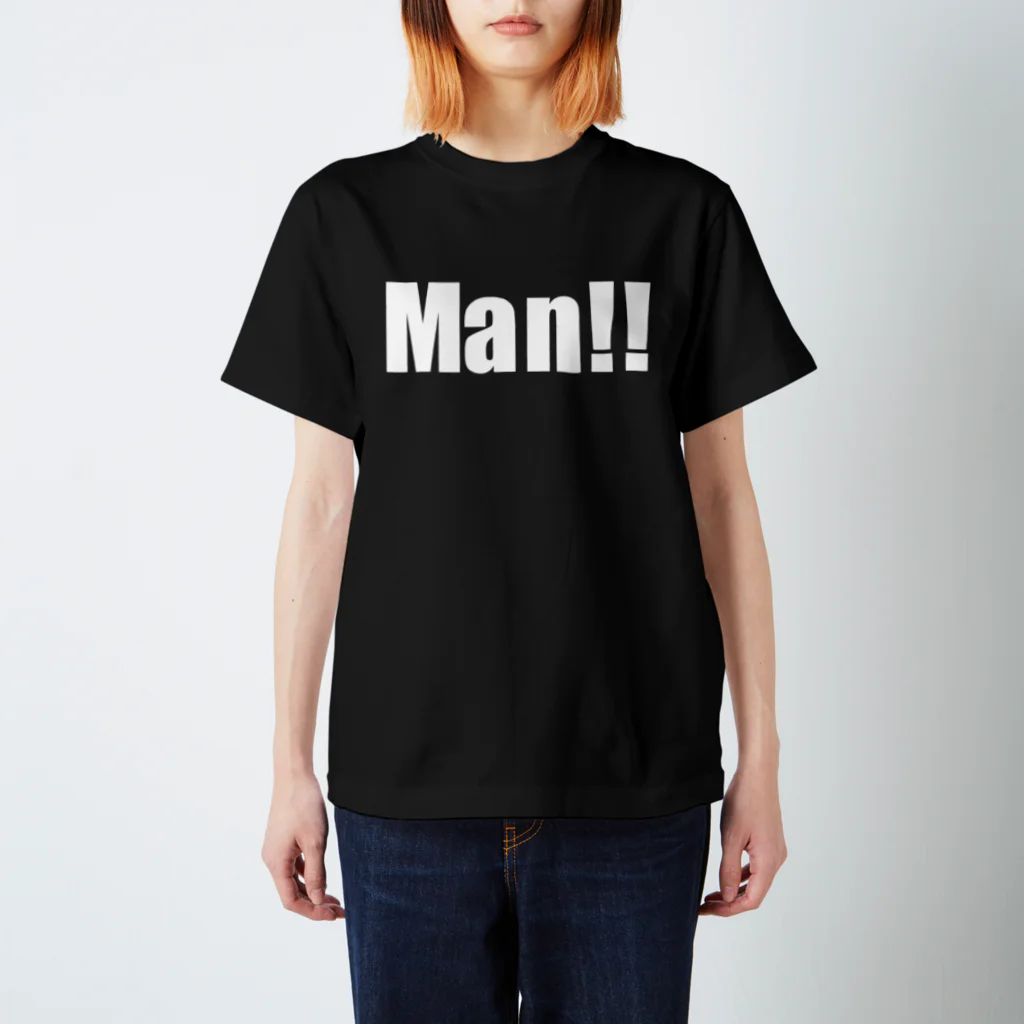 【仮想通貨】ADKグッズ専門店 のMan!! スタンダードTシャツ