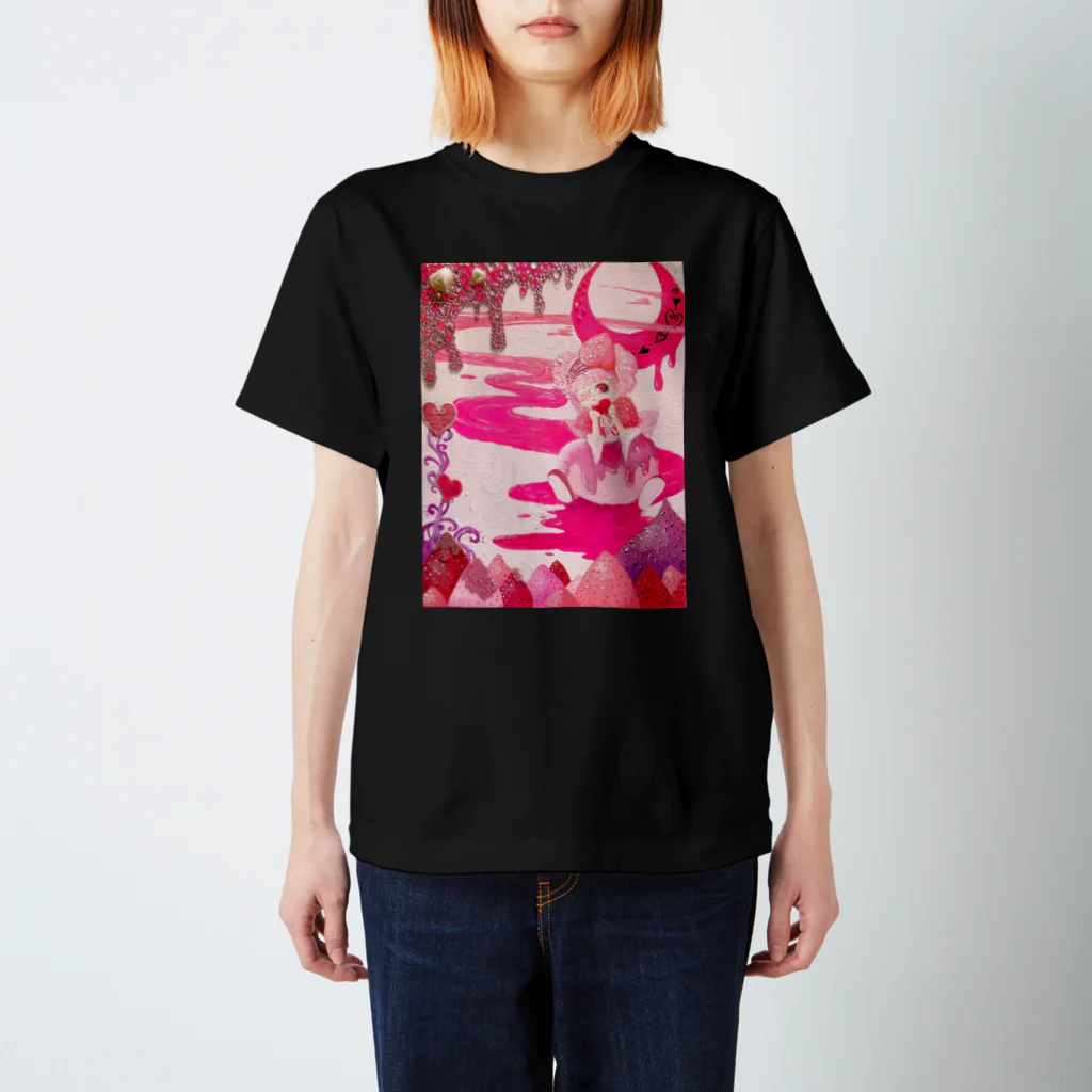 Mi-ko ☠毒気少女💜のPinkish Syndrome  スタンダードTシャツ