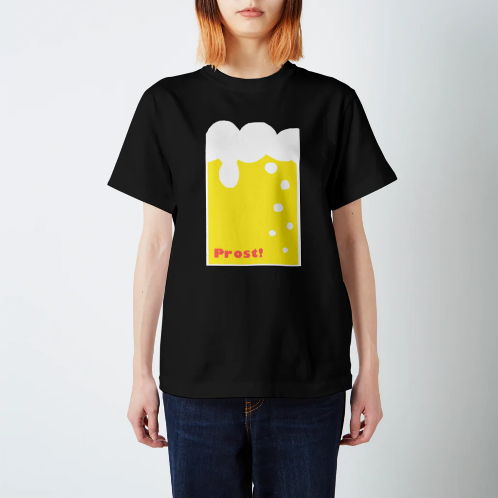 ゆうき_clarinetist Yuki MaedaのProst!(ビール) スタンダードTシャツ