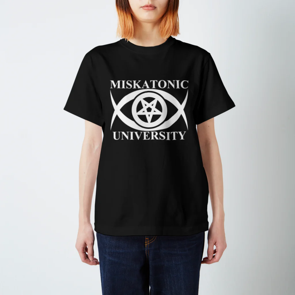 AURA_HYSTERICAのMISKATONIC UNIVERSITY スタンダードTシャツ