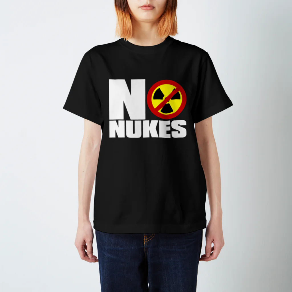 AURA_HYSTERICAのNO_NUKES スタンダードTシャツ