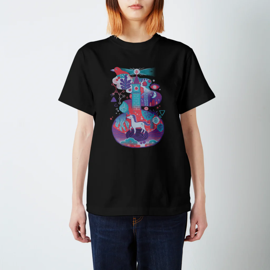 IZANAMI by Akane YabushitaのWonderland（世界の終りとハードボイルド・ワンダーランド） スタンダードTシャツ