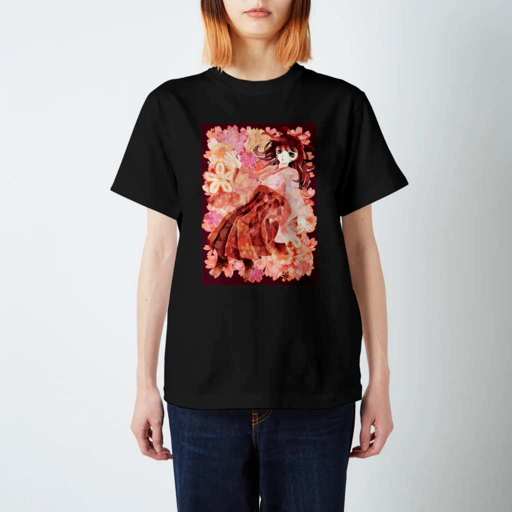 夢々の桜少女 Regular Fit T-Shirt