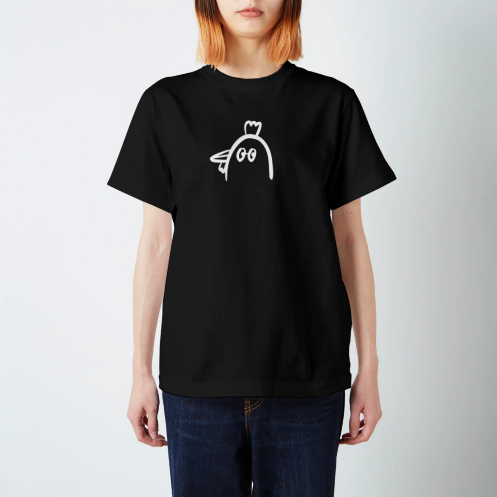 ハマダ豆丸:mmmrの夫(白) Regular Fit T-Shirt