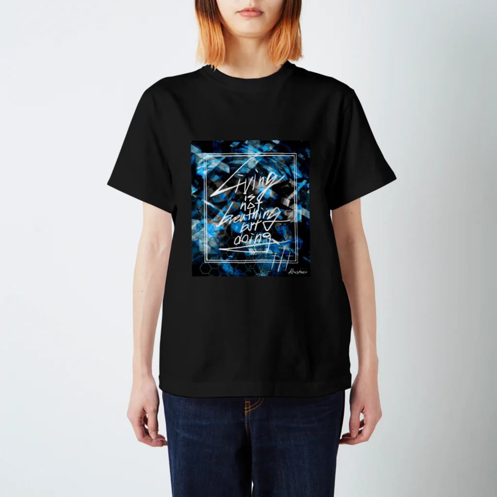 かい。Lv.26のL.I.N.B.B.D ブラック スタンダードTシャツ