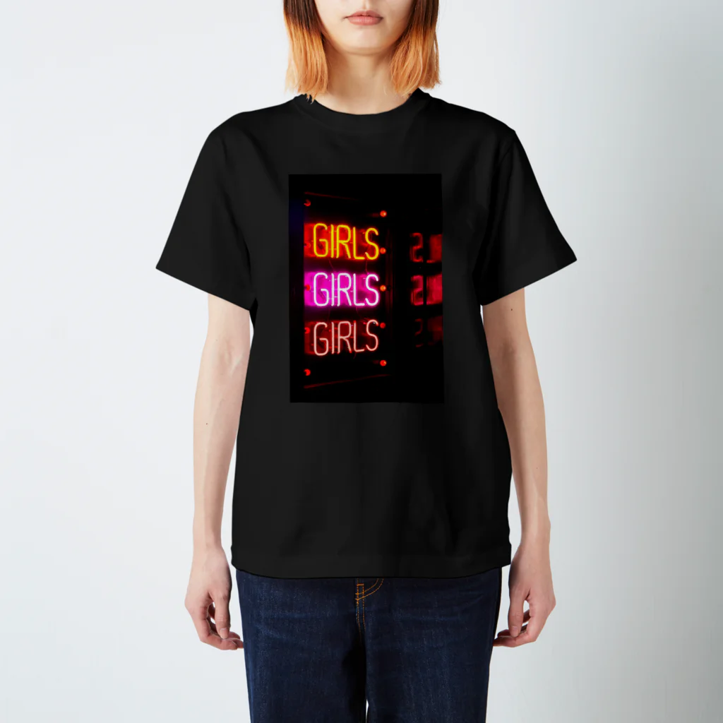 shottaro's roomのGirls Girls Girls Regular Fit T-Shirt