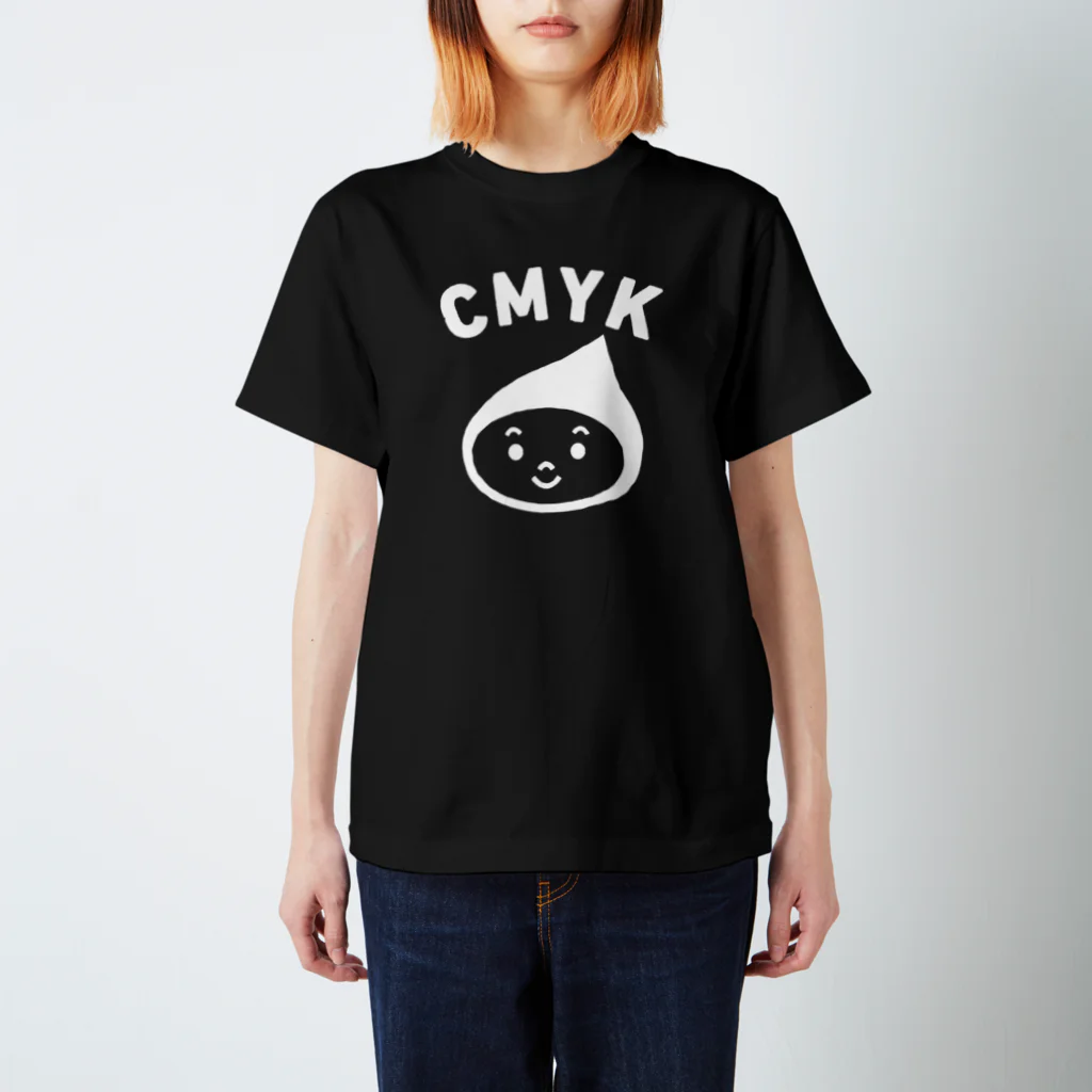 それゆけ！インキちゃん！のCMYKインキちゃん（ホワイトプリント） Regular Fit T-Shirt