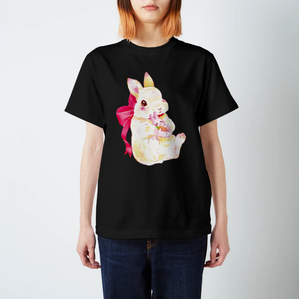 しず華＊(カラー･リボンボン)のぬいぐるみぎゅっ Regular Fit T-Shirt