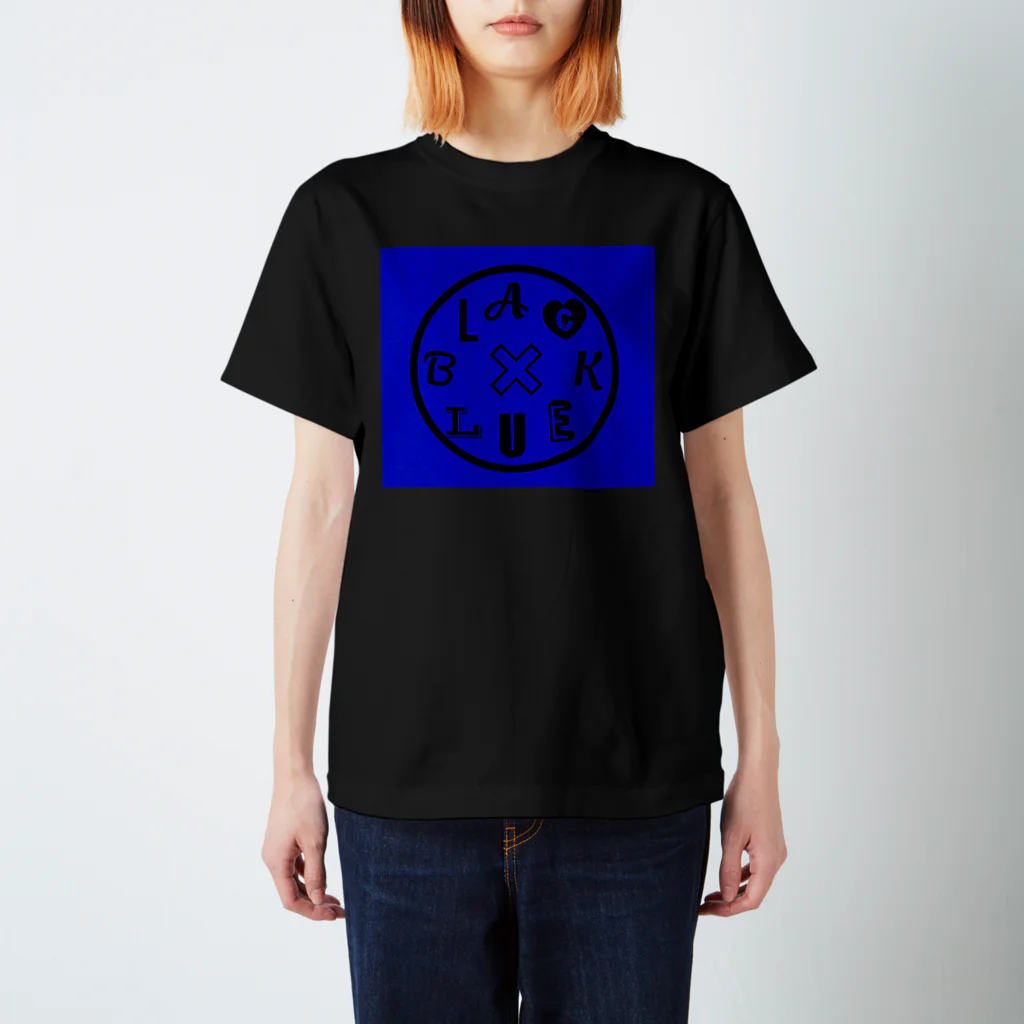 りょんしーのBLACK × BLUE by RYONCHY スタンダードTシャツ