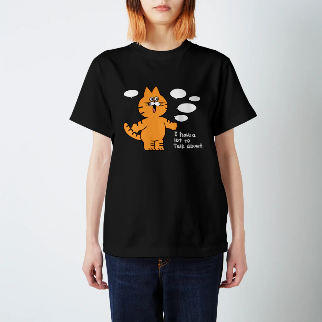 56nekoのおしゃべりトラねこ スタンダードTシャツ