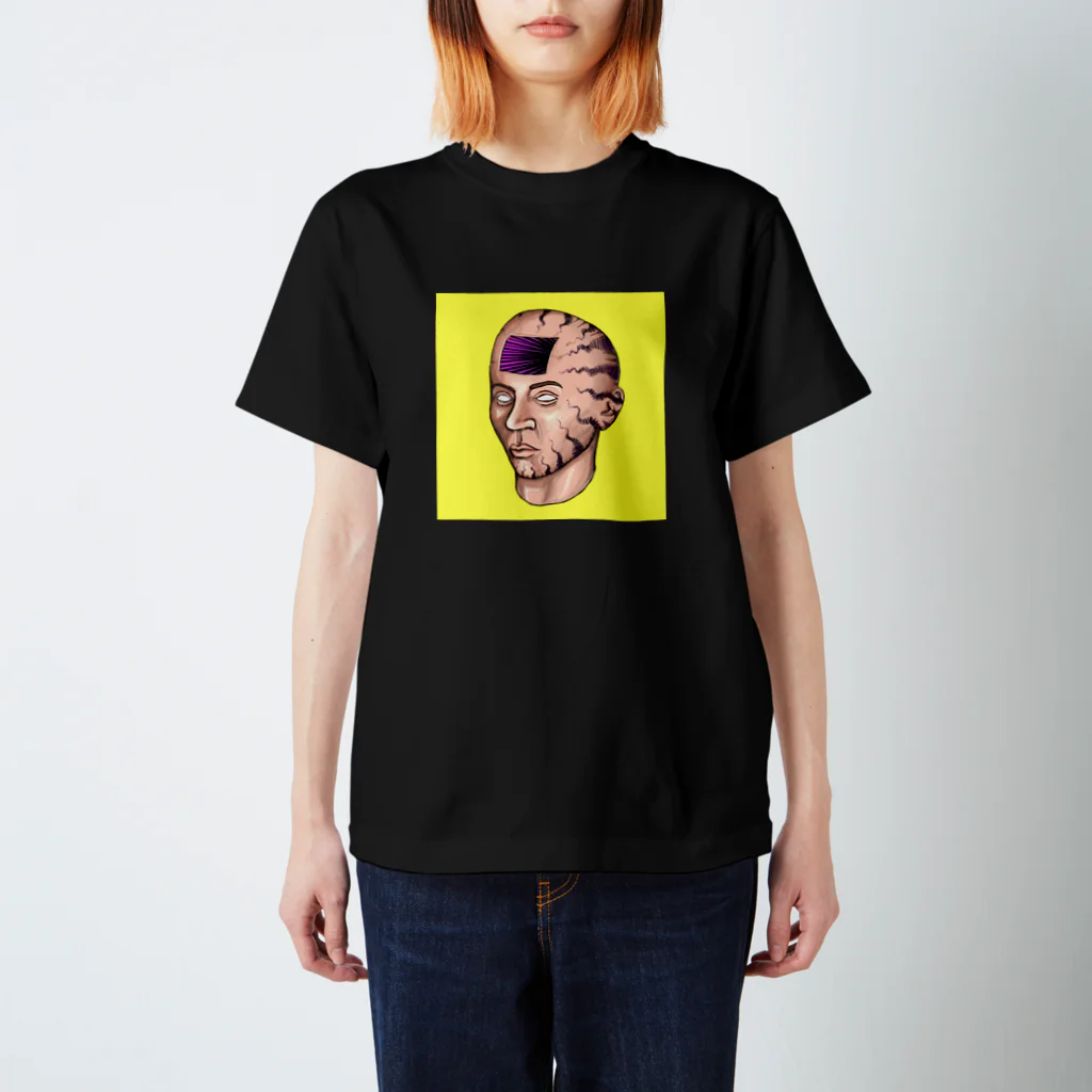 Mind Of MineのCrazy face tee Regular Fit T-Shirt