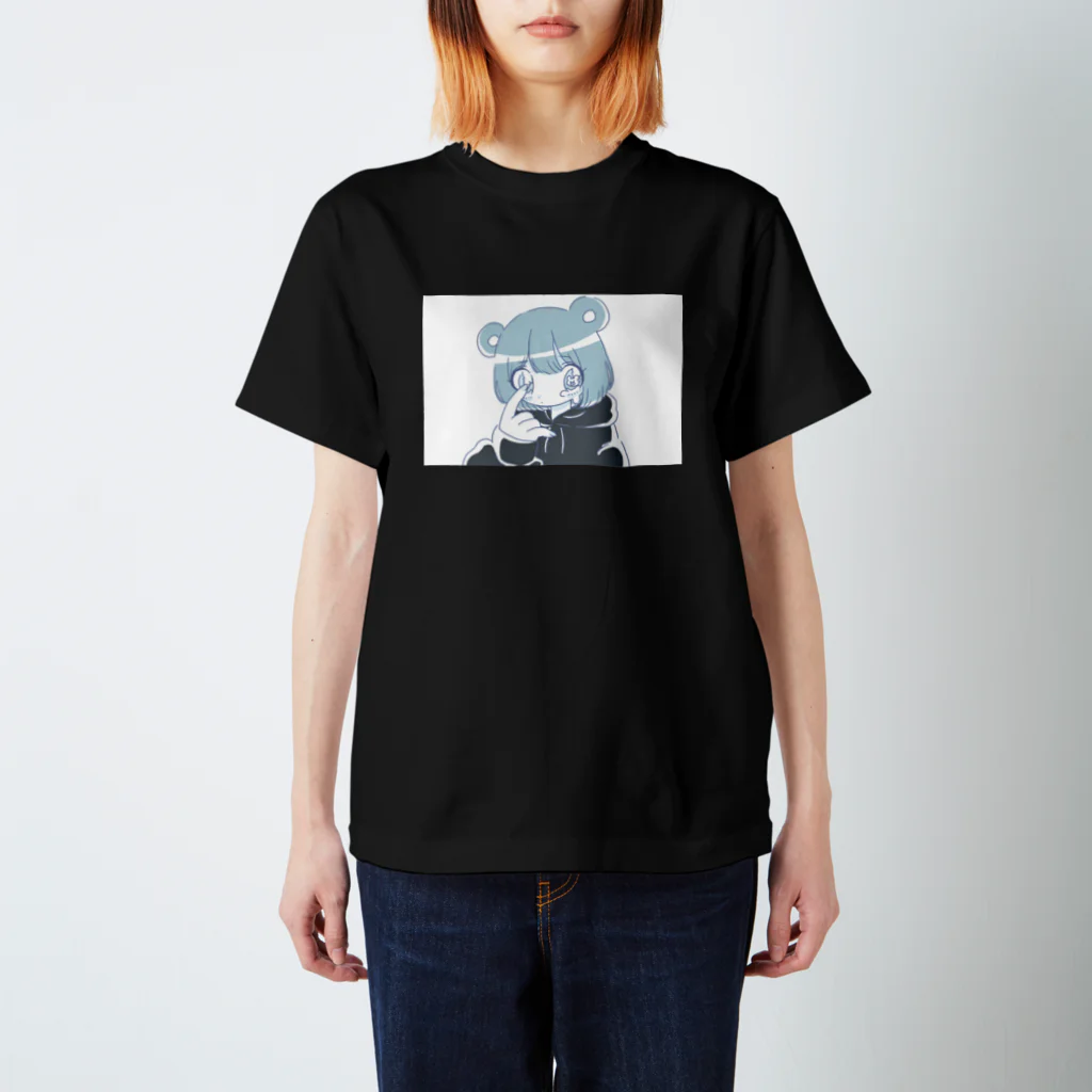 むちゃんの眠たい屋のくま子ちゃん Regular Fit T-Shirt