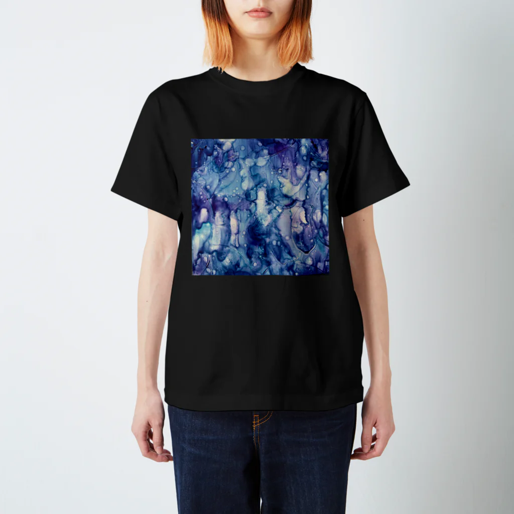 Yoshiki house 岡村芳樹のRain glass スタンダードTシャツ