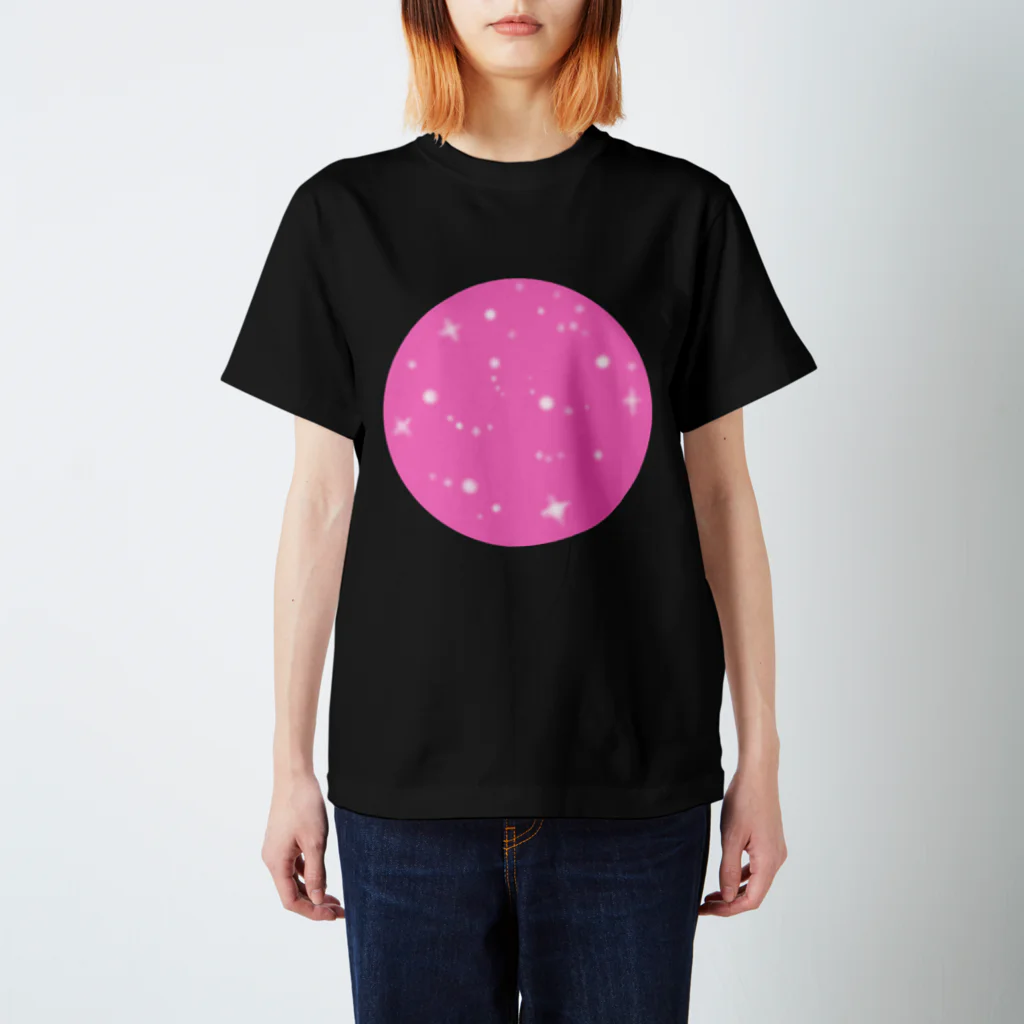 yukashanyのpink snow スタンダードTシャツ