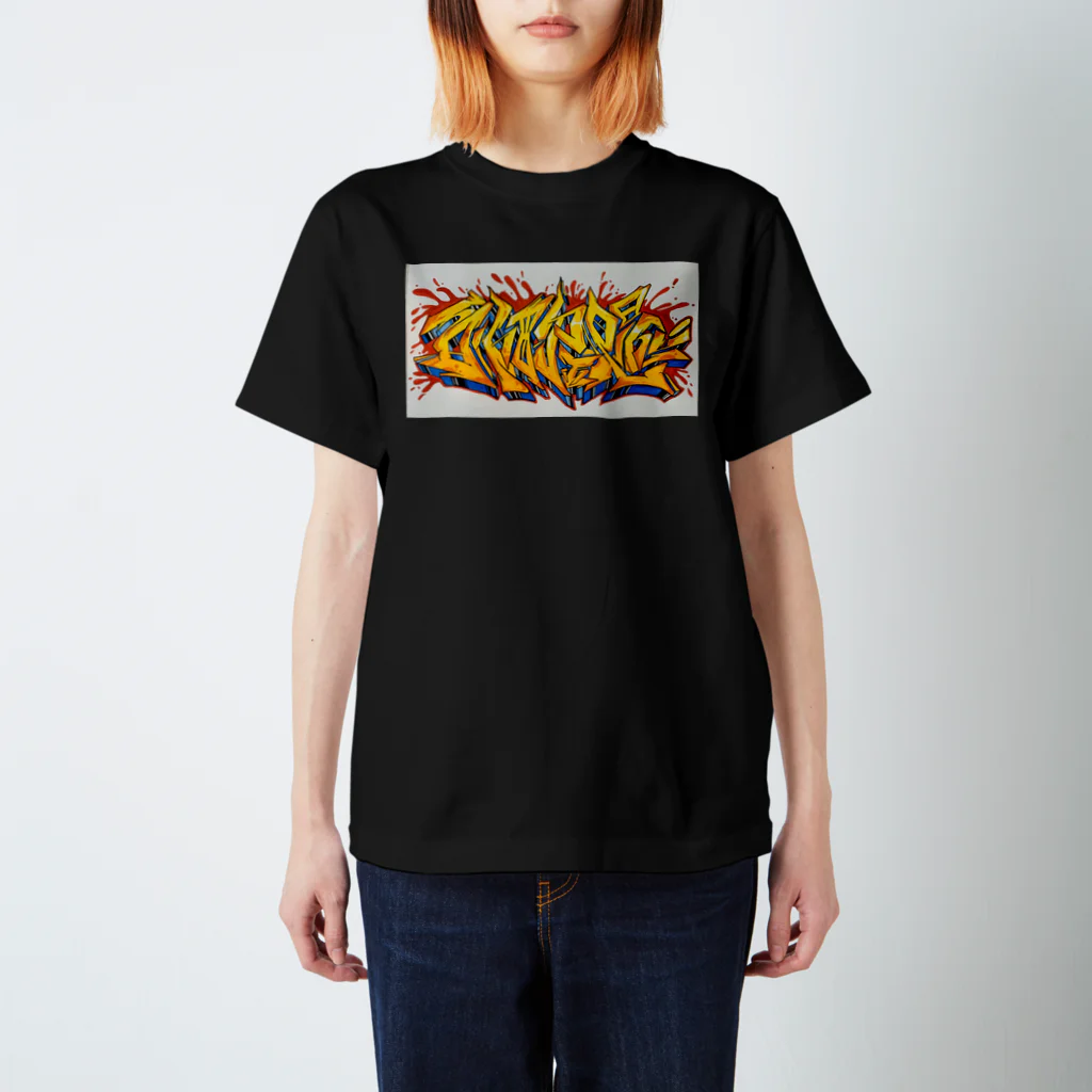 🥄酒とカレー 百人町スプーン🥄(ex.RHiME)の百人町銀匙WILD STYLE Tee スタンダードTシャツ