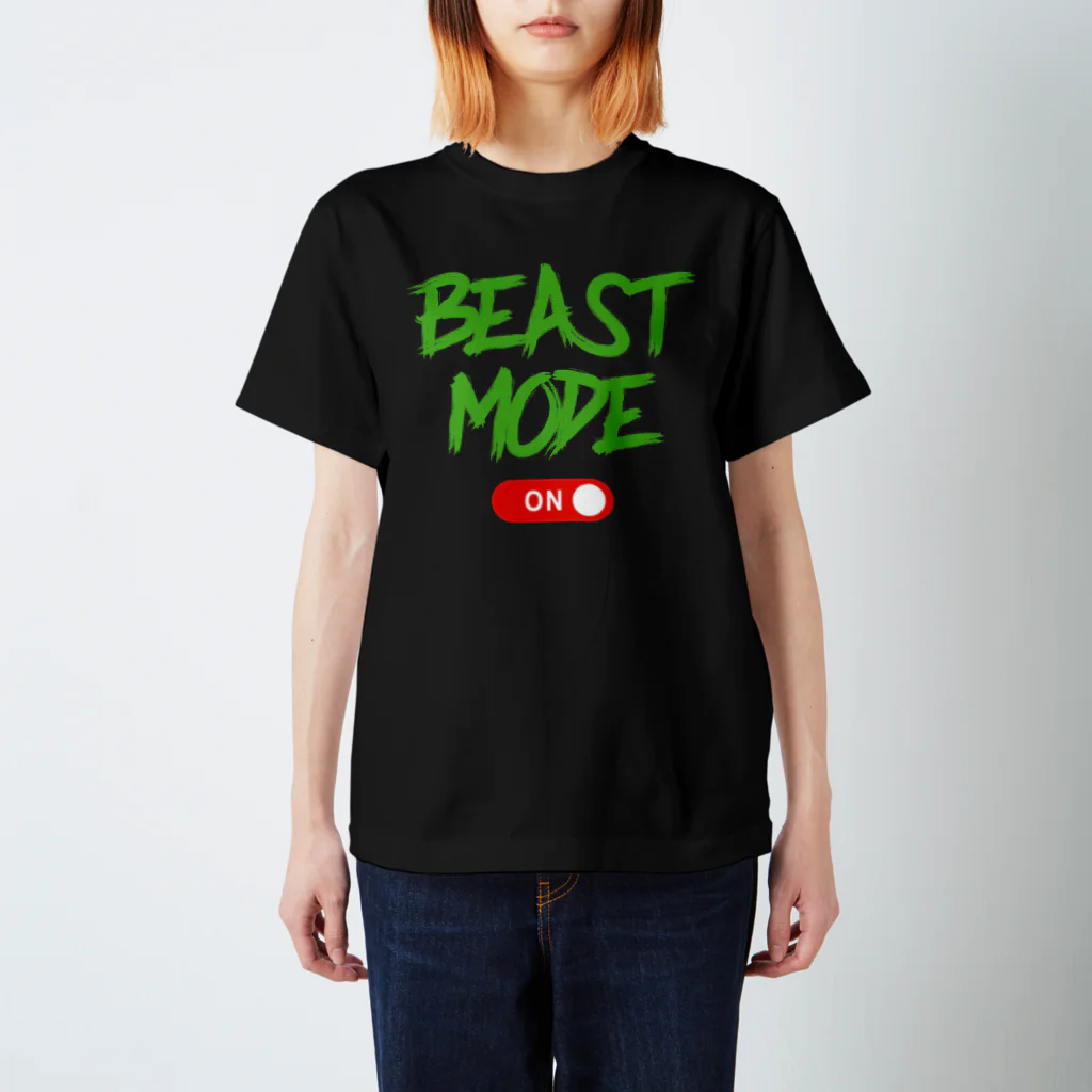 【仮想通貨】ADKグッズ専門店 のBEAST MODE ON Regular Fit T-Shirt