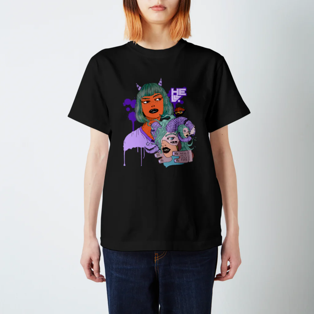 HElll - ヘル - のDevil Girl&nightmare スタンダードTシャツ