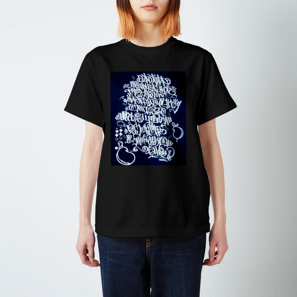 OPTMのGOD lyrics スタンダードTシャツ