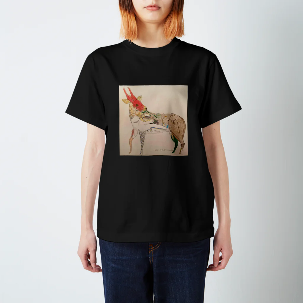 Basil the goatの生物多様性T Regular Fit T-Shirt