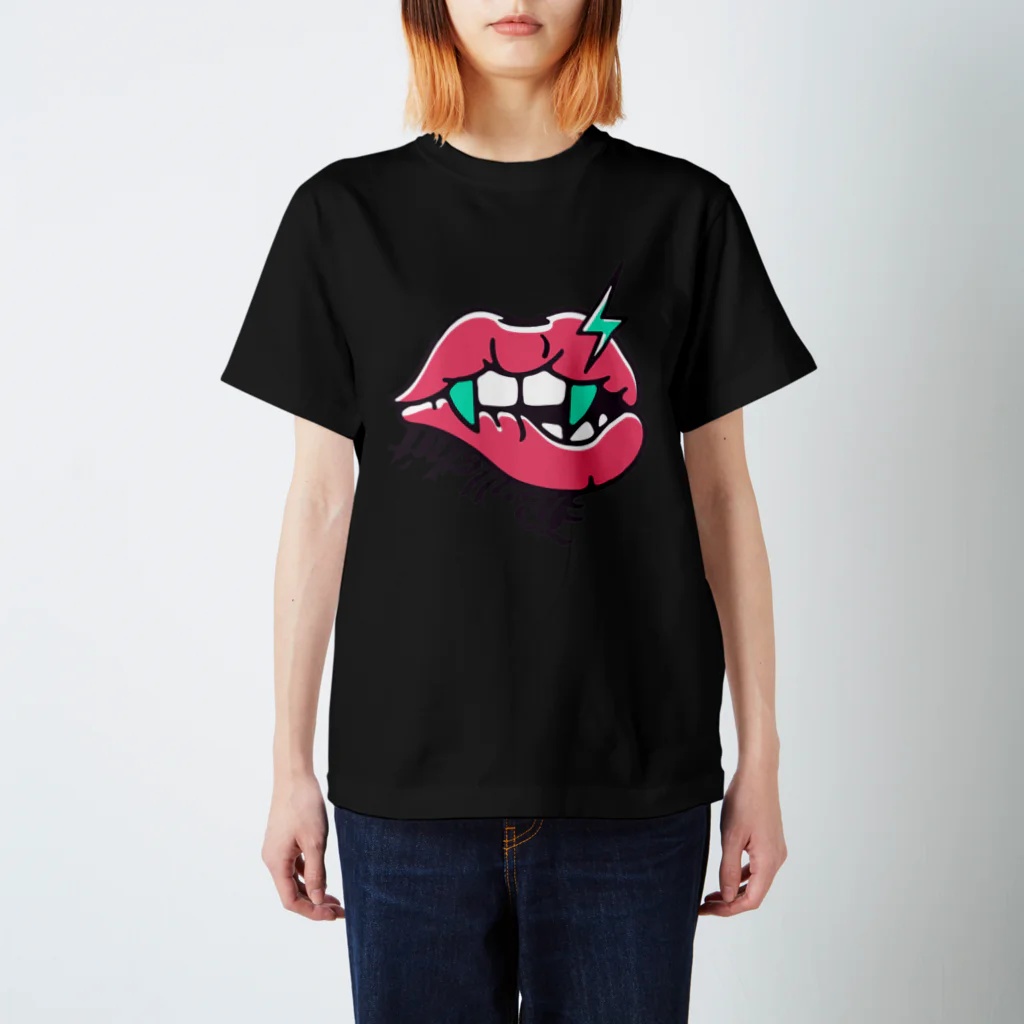 key_artのハート　pink mint スタンダードTシャツ