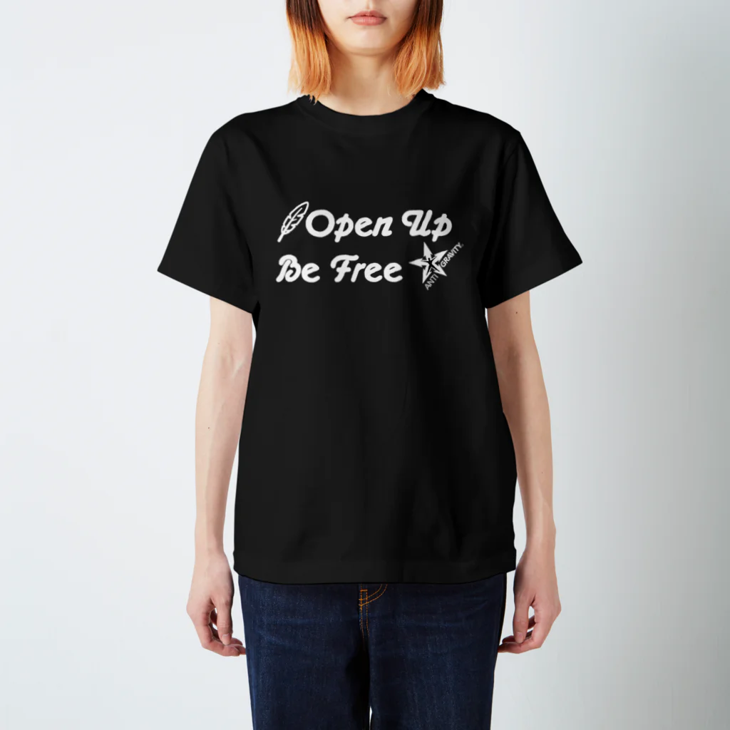 AntiGravityJAPANのopen up,be free WH Regular Fit T-Shirt