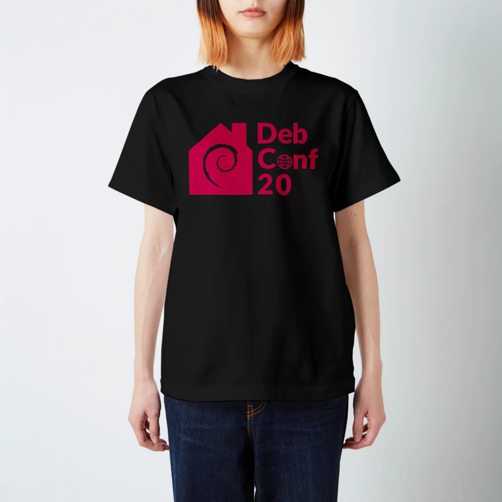 matokenのDebConf20 mono Regular Fit T-Shirt
