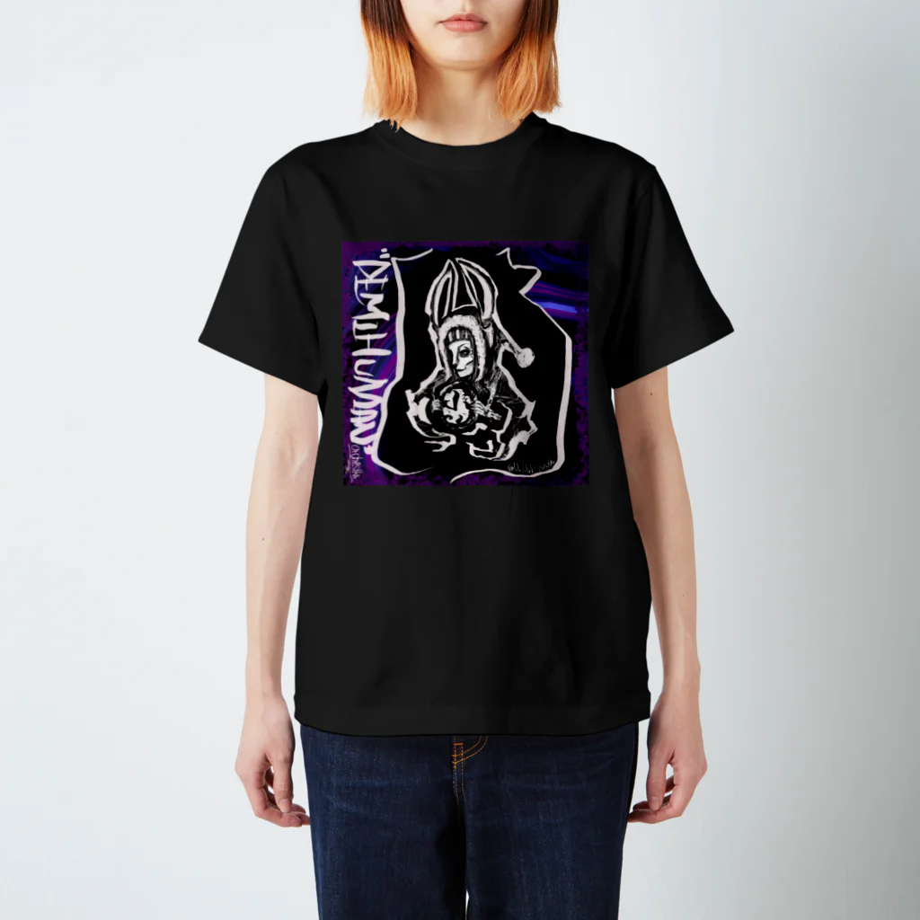 LoLoFebEleventhの"DEMIHUMAN orchestra" Alice's Rabbit Regular Fit T-Shirt