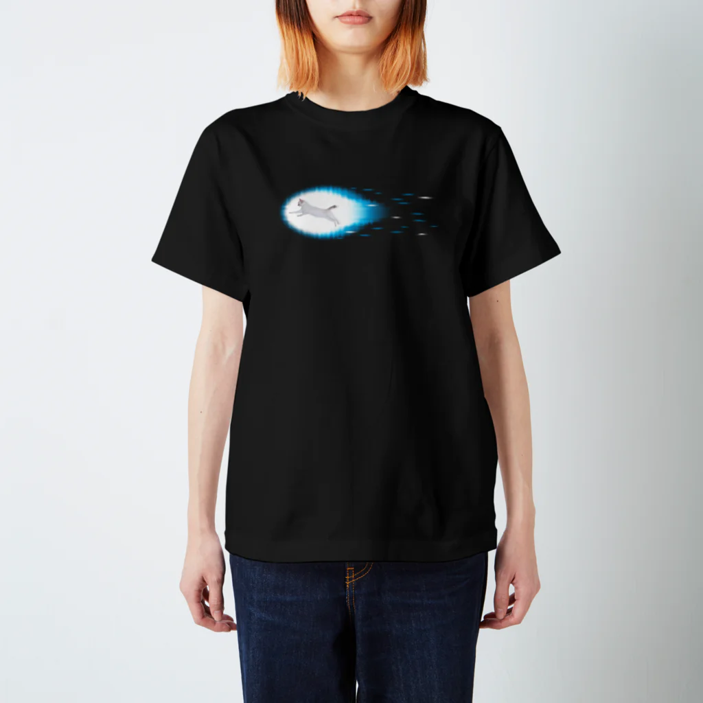 こいぬおじさんのうちの猫が宇宙に旅立った日 スタンダードTシャツ