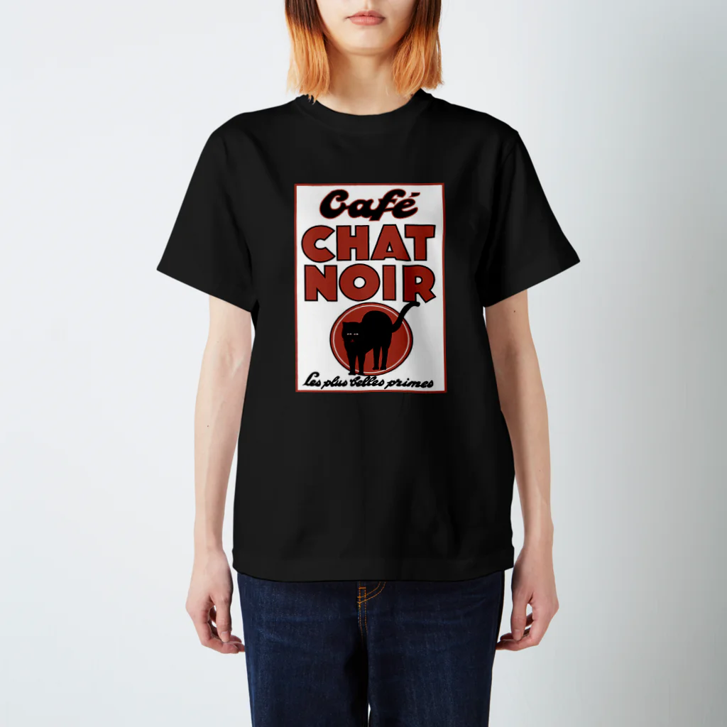 EAGLE-EYESのCafe CHAT NOIR スタンダードTシャツ