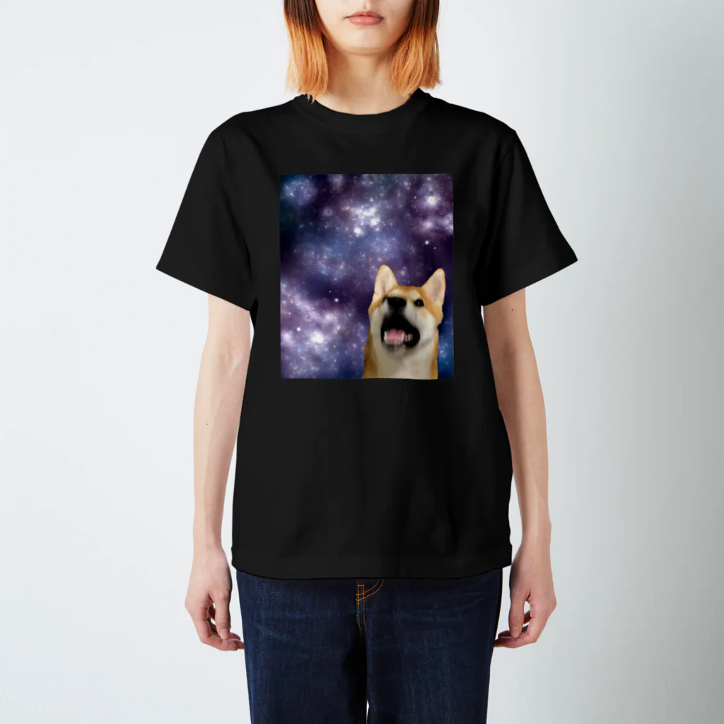 笛ガムの宇宙犬 Regular Fit T-Shirt