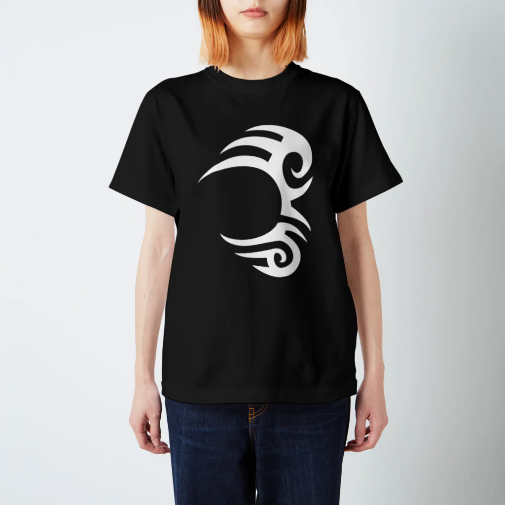 DRIPPEDのTYSON'S TATTOO 白ロゴ Regular Fit T-Shirt