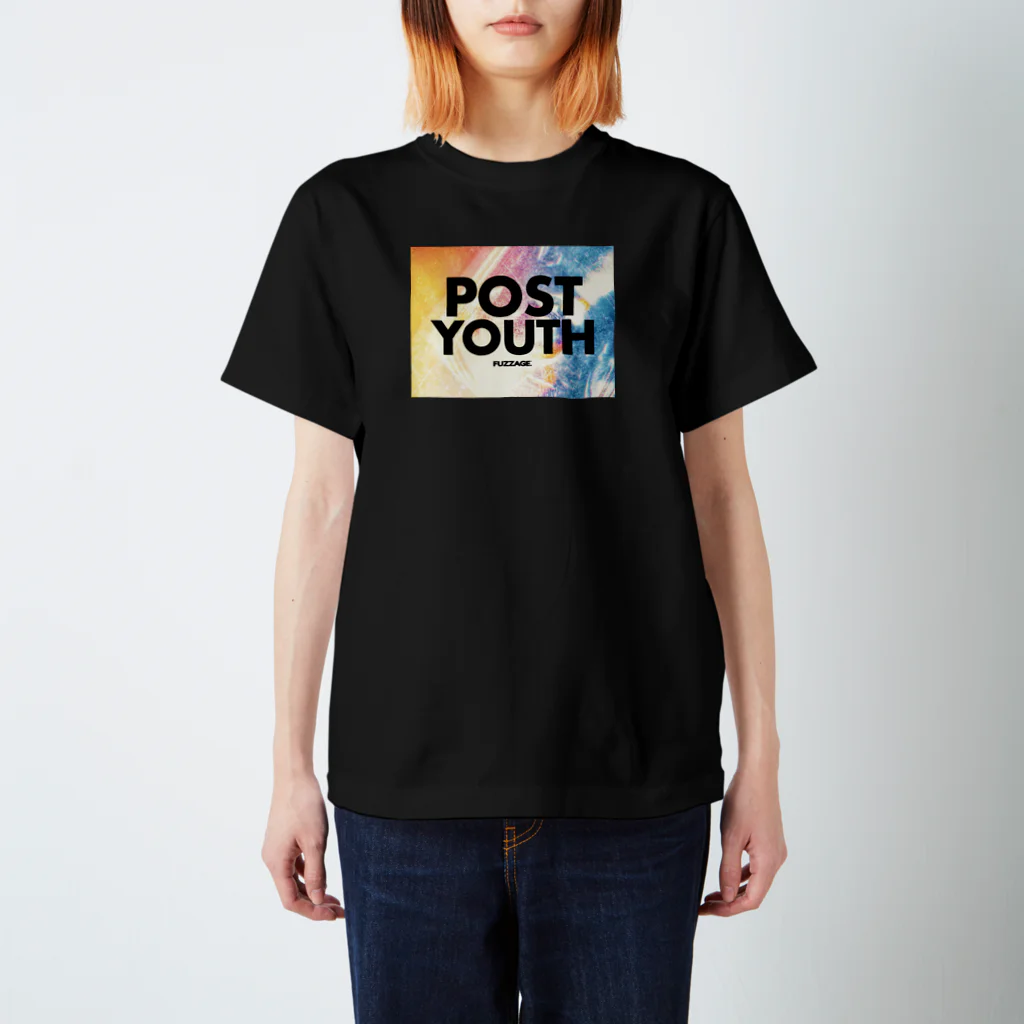 FUZZAGE™ (ファズエイジ)のPOST MY YOUTH. 青春期以降 スタンダードTシャツ