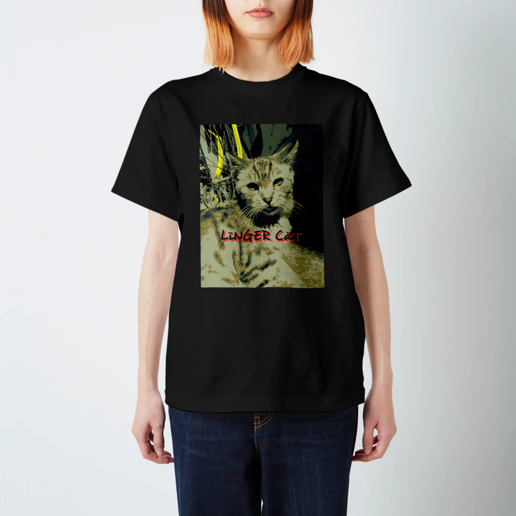 chito1525のたたずむ猫さん スタンダードTシャツ