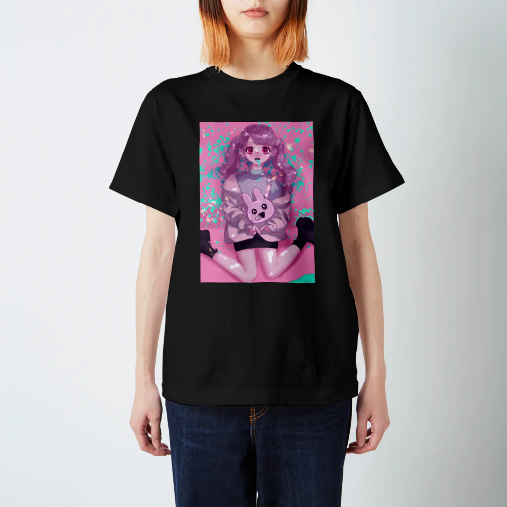 かわいすぎるウサちゃんSHOPのかわいすぎるウサちゃん（＆女の子ver.） Regular Fit T-Shirt