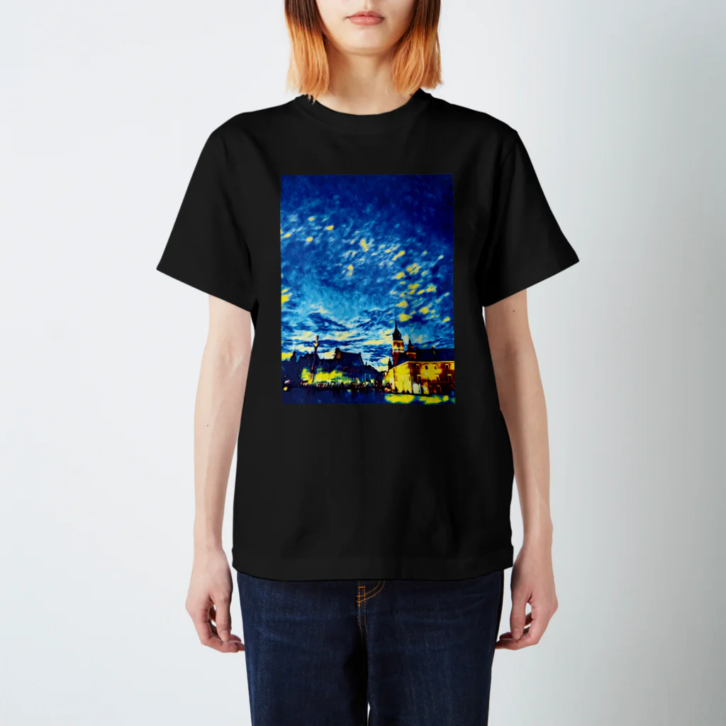 MomenTees ANNEXのワルシャワの宵 スタンダードTシャツ