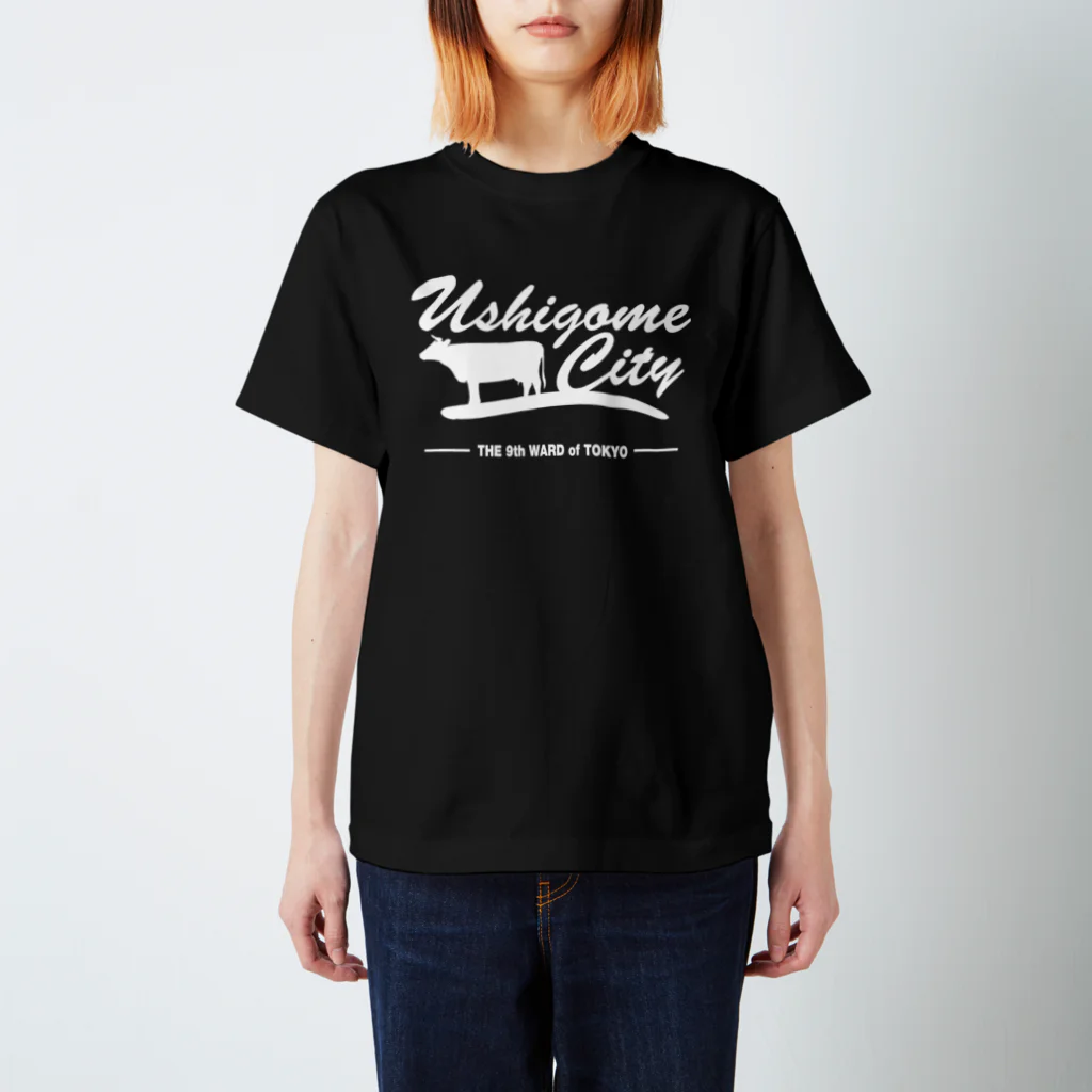 ヤマキイッセイのUSHIGOME ハンドスクリプトロゴ スタンダードTシャツ