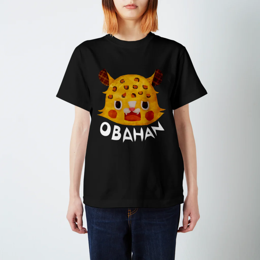 ちばしげのOBAHANのヒョウ スタンダードTシャツ