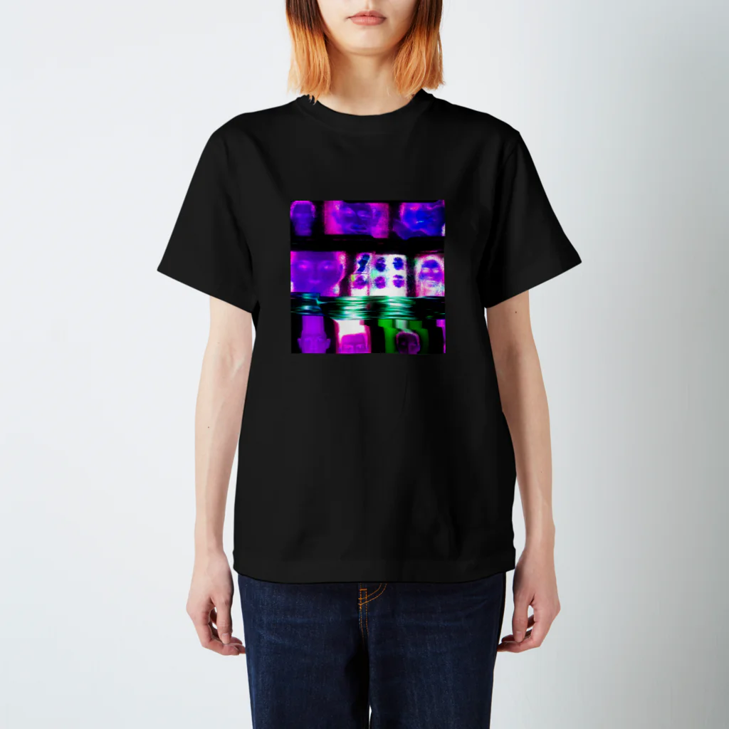 kairi nagashimaのfaceface_2 Regular Fit T-Shirt